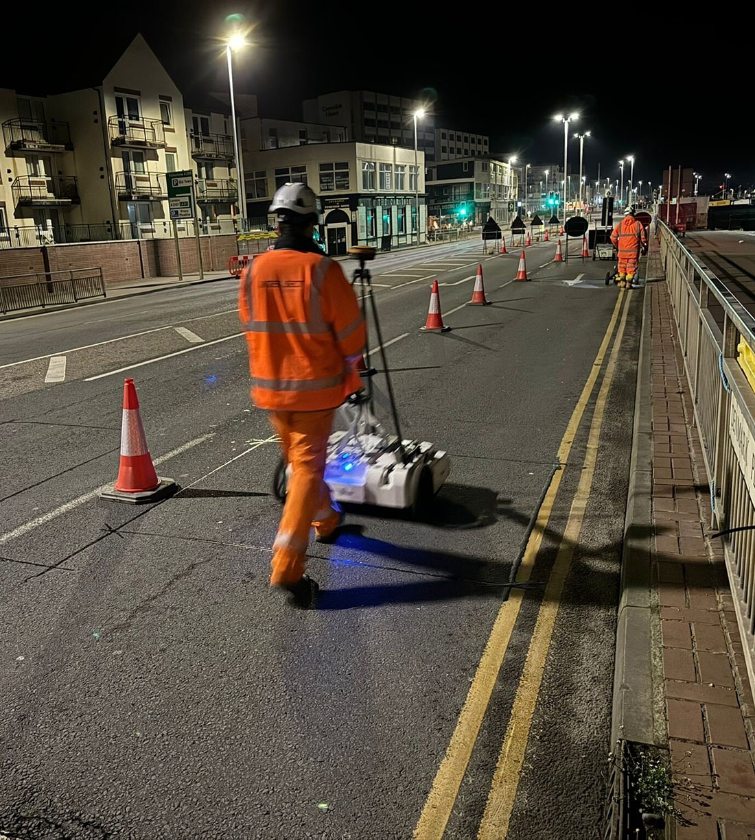 PAS 128 utility surveys with intersect surveys