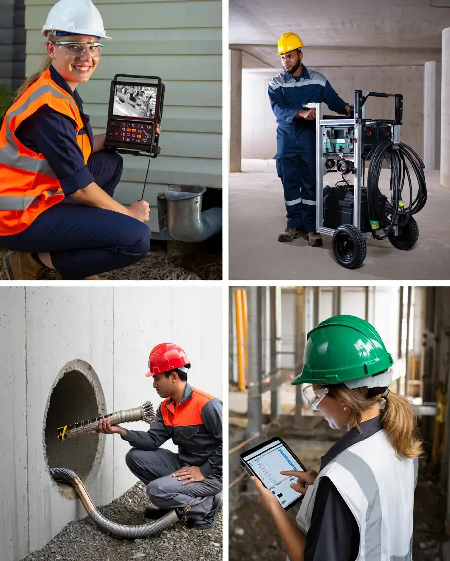 Types of CCTV Drainage Surveys